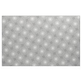 Graues Kreismuster Stoff (Fat Quarter (45,7 x 55,9 cm))