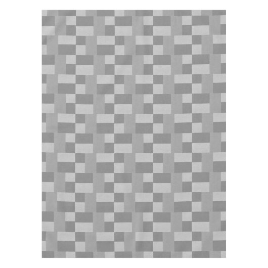 Graues Ledermuster Tischdecke (Vorderseite)