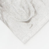 Graues liebevolles Marmorierungleben mit Ihnen - 7 Fleecedecke (Ecke)