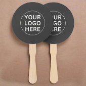 Graues Logo l Promotions-Firmenevent Fächer