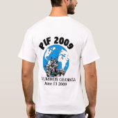 Graues Logo-Shirt T-Shirt (Rückseite)