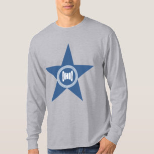 Graues Mann-T-Shirt STAR OHIO T-Shirt