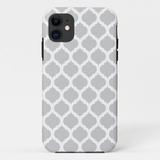 Graues marokkanisches Muster iPhone 5 Fall Case-Mate iPhone Hülle (Rückseite)