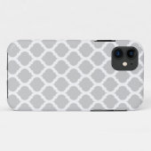 Graues marokkanisches Muster iPhone 5 Fall Case-Mate iPhone Hülle (Rückseite (Horizontal))