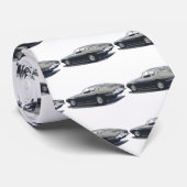 Graues Maserati Krawatte (Gerollt)