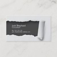 Graues Minimalistisches heftiges Papier