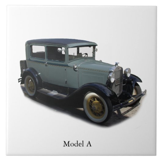 Graues Modell A Kachel (Vorderseite)
