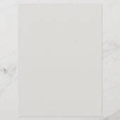 Graues, modernes WINTER WONDERLAND Hochzeitsmenü Menükarte (Rückseite)