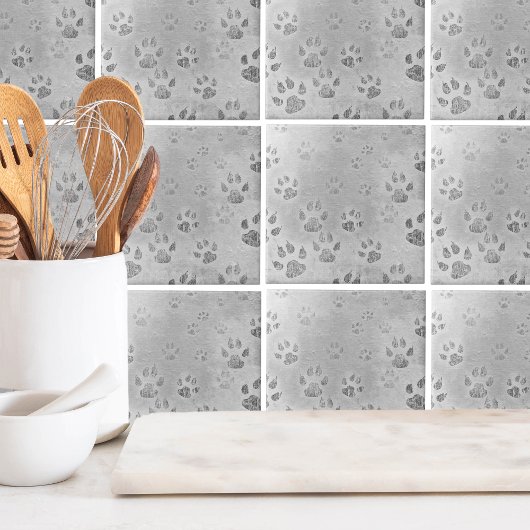 Graues Muster Fliese