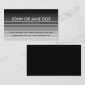 graues Muster Visitenkarte (Vorne/Hinten)