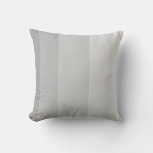 graues Ombre Stripe Throw Kissen