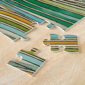 Graues Pferd in Weide 500 Stück Puzzle (Seite)