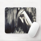 Graues Pferd Mousepad (Mit Mouse)