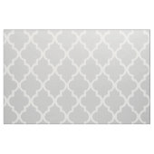 Graues Quatrefolienmuster Stoff (Fat Quarter (45,7 x 55,9 cm))