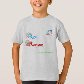 Graues rapidrunners Logo-Shirt! T-Shirt