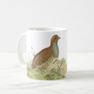 Graues Rebhuhn Gamefowl Bild Kaffeetasse