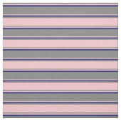 Graues, rosa und dunkelblaues Muster Stoff (Muster)