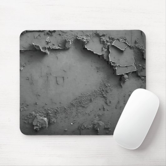 Graues rustikales Design Mousepad (Mit Mouse)