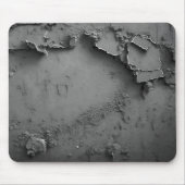 Graues rustikales Design Mousepad (Vorne)