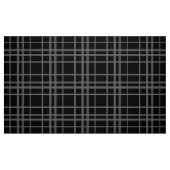 Graues Schwarz-Tartan-Kariertes Muster Stoff (Fat Quarter (45,7 x 55,9 cm))