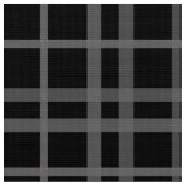 Graues Schwarz-Tartan-Kariertes Muster Stoff (Nahaufnahme)