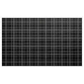 Graues Schwarz-Tartan-Kariertes Muster Stoff (Yard (91,4 cm))