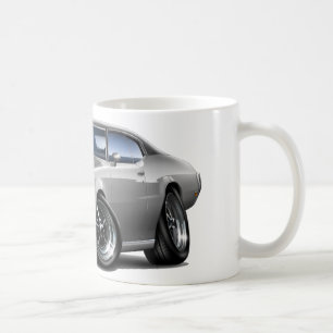 Graues schwarzes Spitzenauto 1970-72 Buicks GS Kaffeetasse