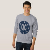 Graues Shirt DESIGN QUEBEC (Vorne ganz)
