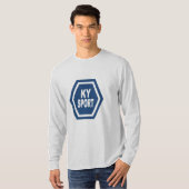 Graues Shirt Mann KENTUCKY SPORT (Vorne ganz)