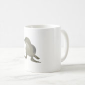 Graues Siegel Kaffeetasse (VorderseiteRechts)