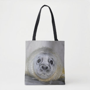 Graues Siegel Pup Tasche
