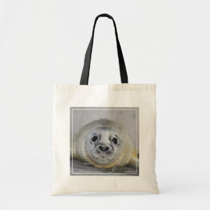 Graues Siegel Pup Tragetasche