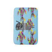 Graues Siegel Thunder_Cove Badematte (Vorderseite Vertikal)