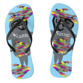 Graues Siegel Thunder_Cove Badesandalen (Fußbett)