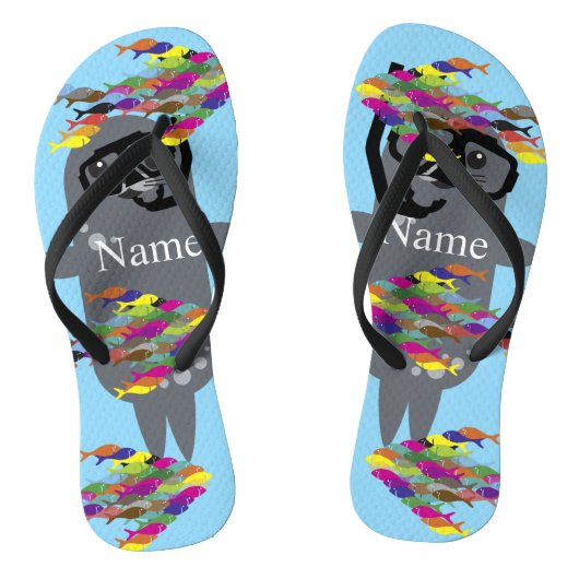 Graues Siegel Thunder_Cove Badesandalen (Fußbett)