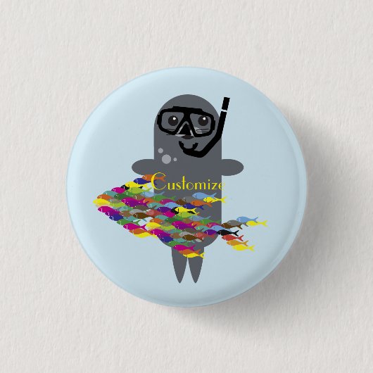 Graues Siegel Thunder_Cove Button (Vorderseite)