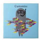 Graues Siegel Thunder_Cove Fliese (Vorderseite)