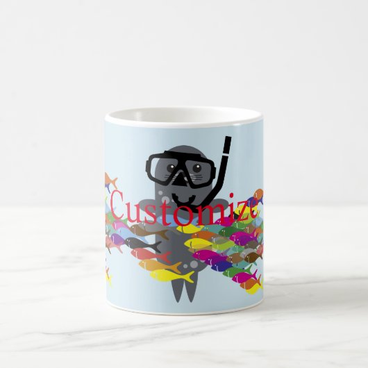 Graues Siegel Thunder_Cove Kaffeetasse (Mittel)