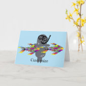 Graues Siegel Thunder_Cove Karte (Gelbe Blume)