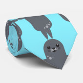 Graues Siegel Thunder_Cove Krawatte (Gerollt)