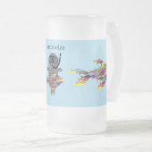 Graues Siegel Thunder_Cove Mattglas Bierglas (VorderseiteRechts)