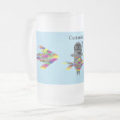 Graues Siegel Thunder_Cove Mattglas Bierglas (Vorderseite Links)