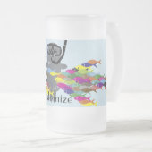 Graues Siegel Thunder_Cove Mattglas Bierglas (VorderseiteRechts)