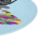 Graues Siegel Thunder_Cove Schneidebrett (Ecke)