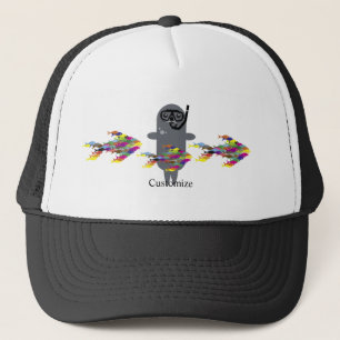 Graues Siegel Thunder_Cove Truckerkappe