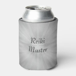 Graues Silver Reiki Master Design Dosenkühler