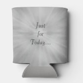 Graues Silver Reiki Master Design Dosenkühler (Rückseite)