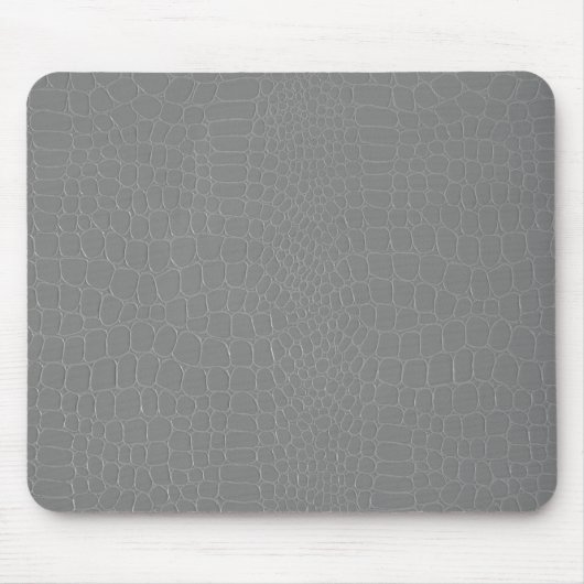 Graues Snakeskin Mousepad (Vorne)