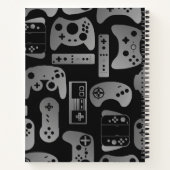 Graues Spielerlebnis Notizblock (Rückseite)