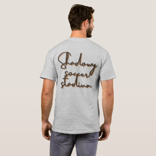 graues T-Shirt mit halbem Ärmel